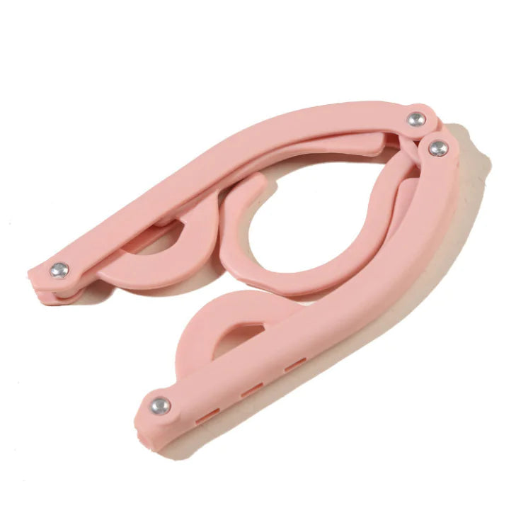 Portable Magic Plastic Travel Folding Clothes Hanger