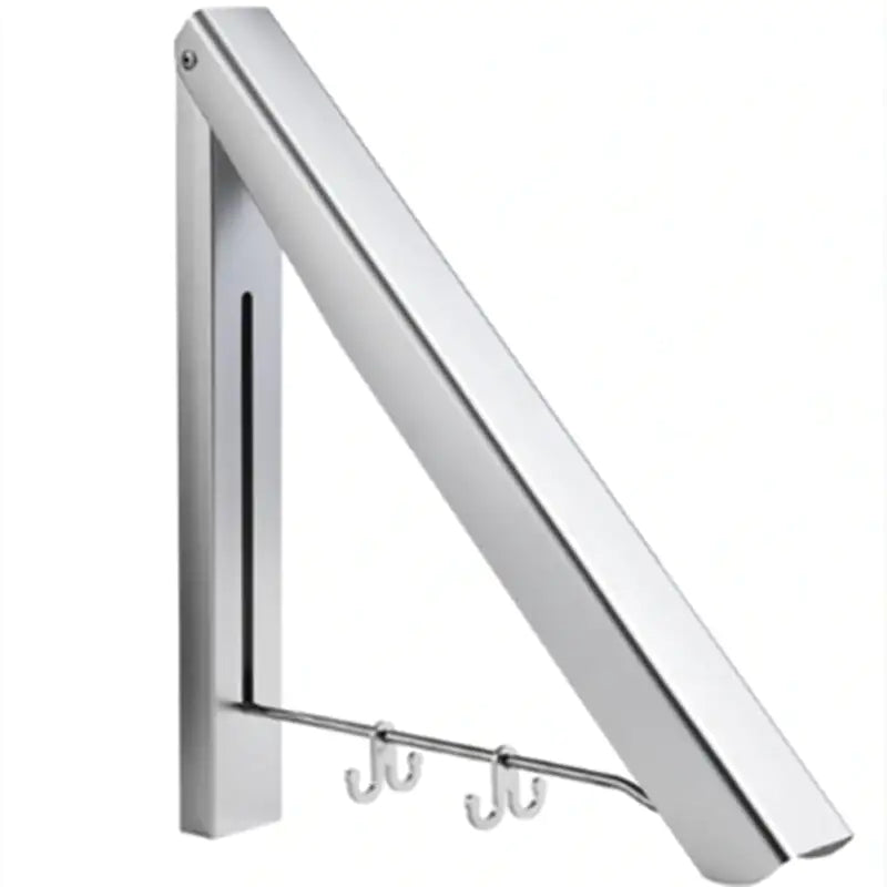 Invisible Folding Clothes Rack – No-Drill Wall Mounted Telescopic Drying Rail